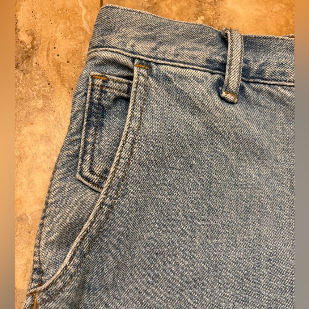 Madewell The Perfect Vintage Two Tone Straight Jeans Women’s 27 - Picture 10 of 16